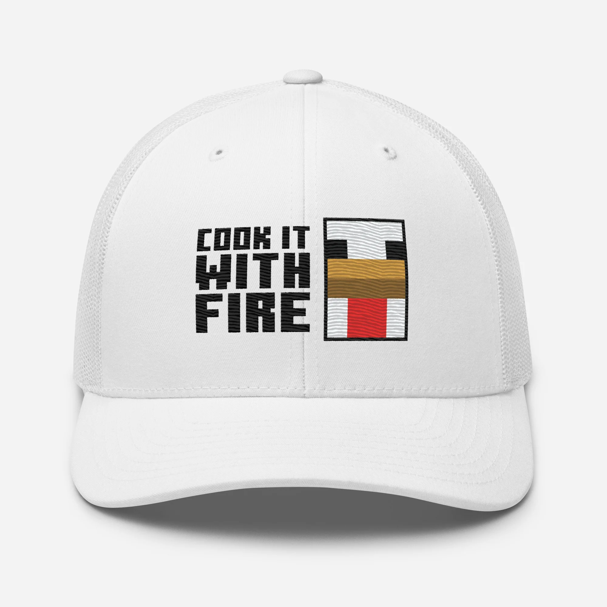 Minecraft Trucker Hat Cook It With Fire - Image 5