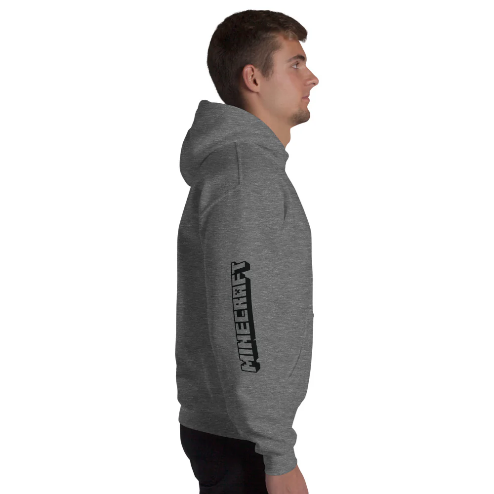 Minecraft Tuned In Creeper Adult Hoodie - Image 15