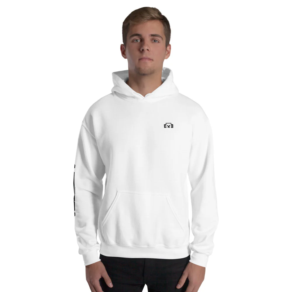 Minecraft Tuned In Creeper Adult Hoodie - Image 29