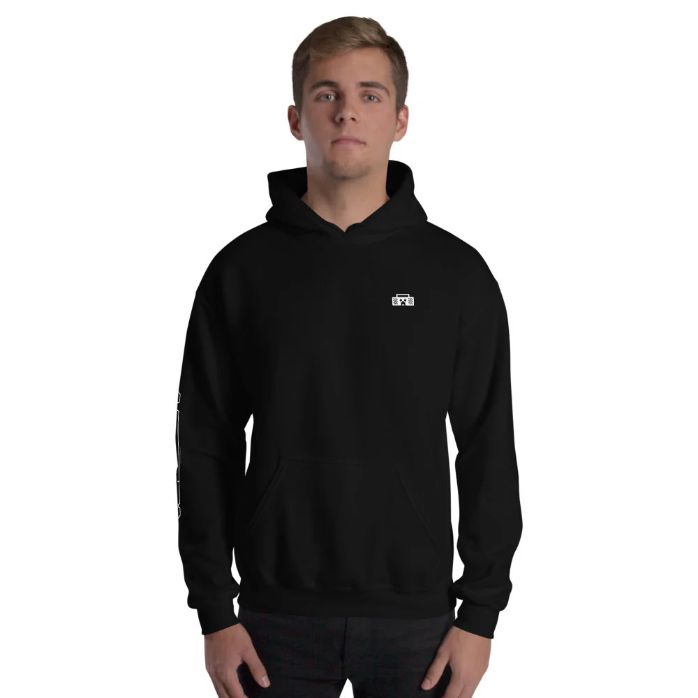 Minecraft Tuned In Creeper Adult Hoodie - Image 5