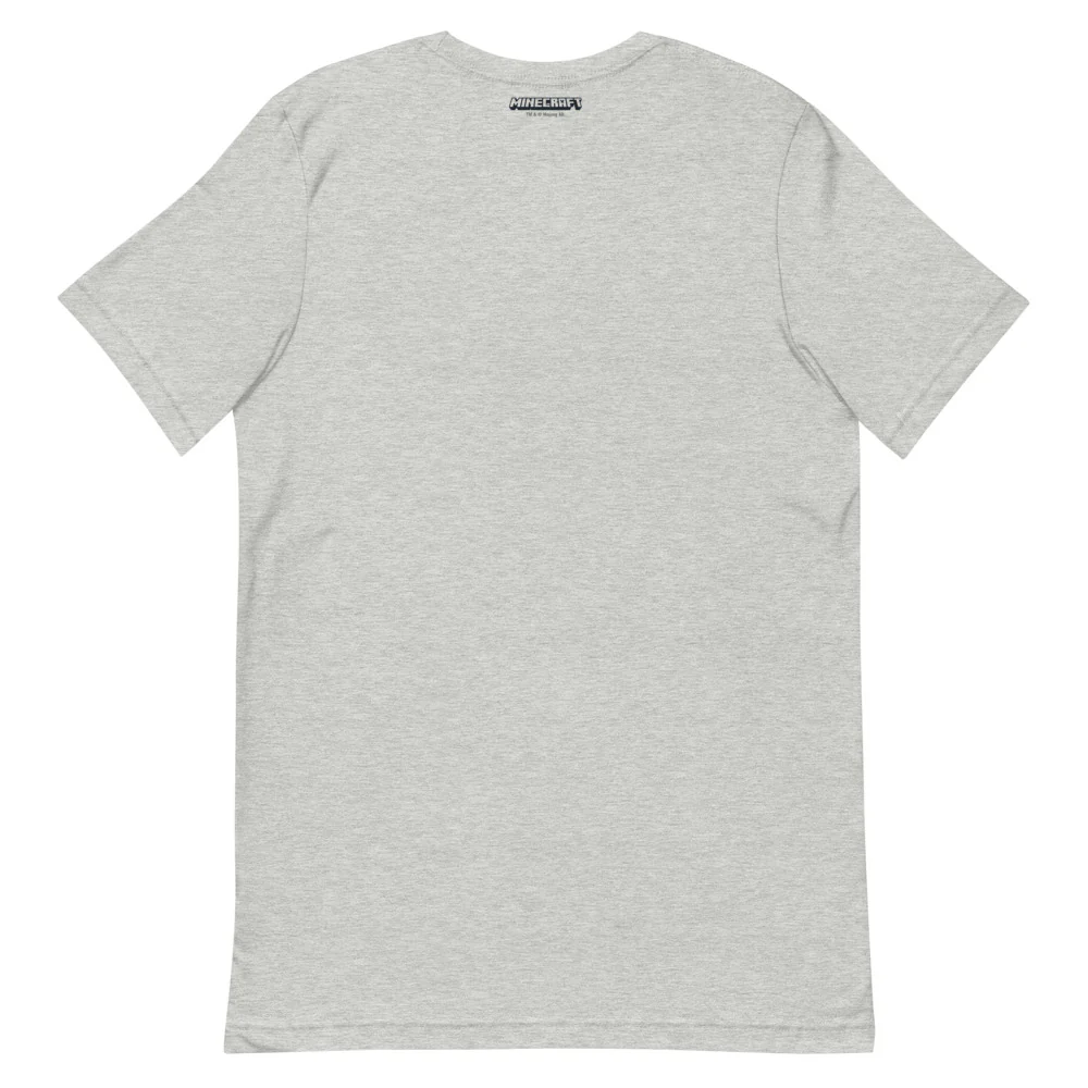 Minecraft Tuned In Creeper Embroidered Adult T-Shirt - Image 12
