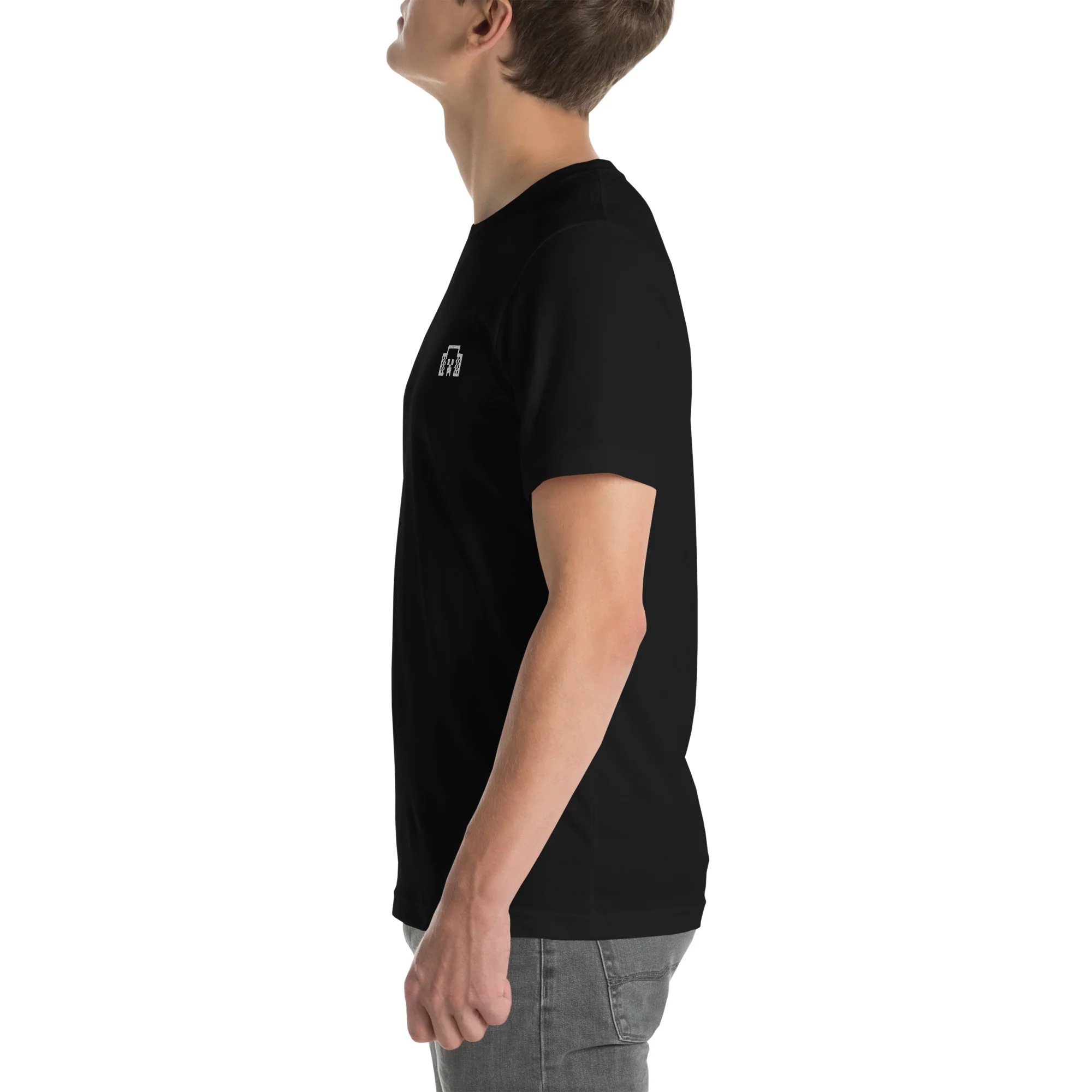 Minecraft Tuned In Creeper Embroidered Adult T-Shirt - Image 52