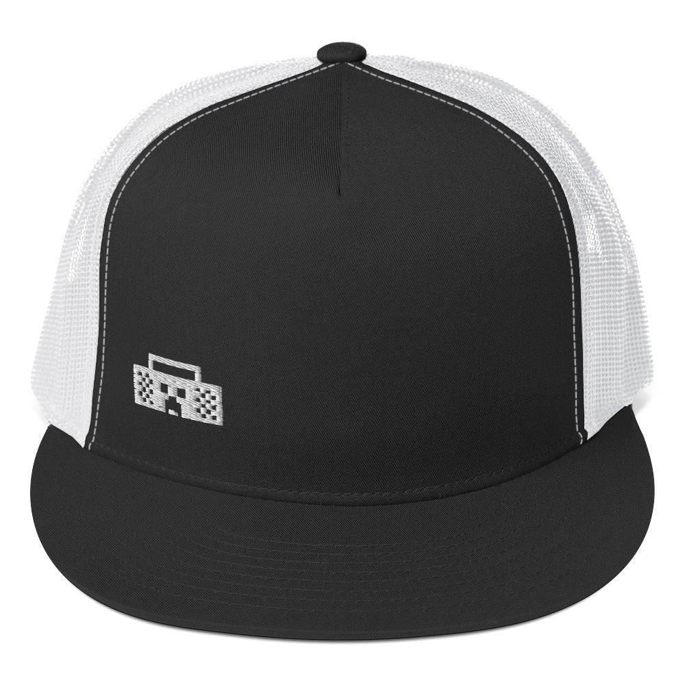 Minecraft Tuned In Embroidered Creeper Trucker Hat - Image 8