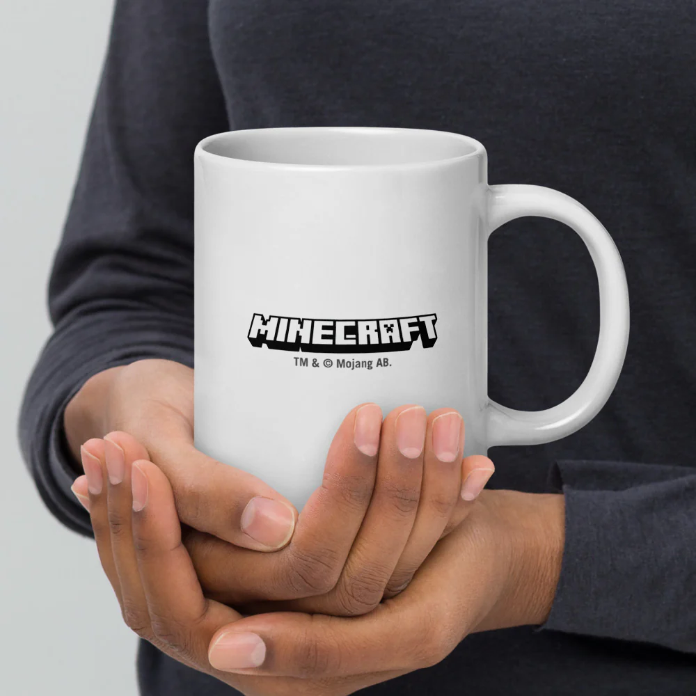 Minecraft Tuned In Creeper White Mug - Image 18