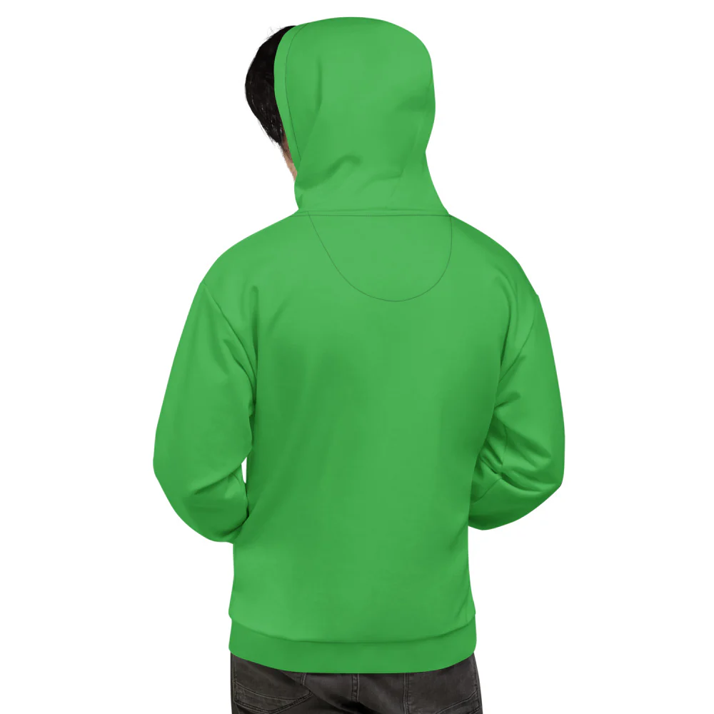Minecraft Tuned In Green Creeper Adult Hoodie - Image 10