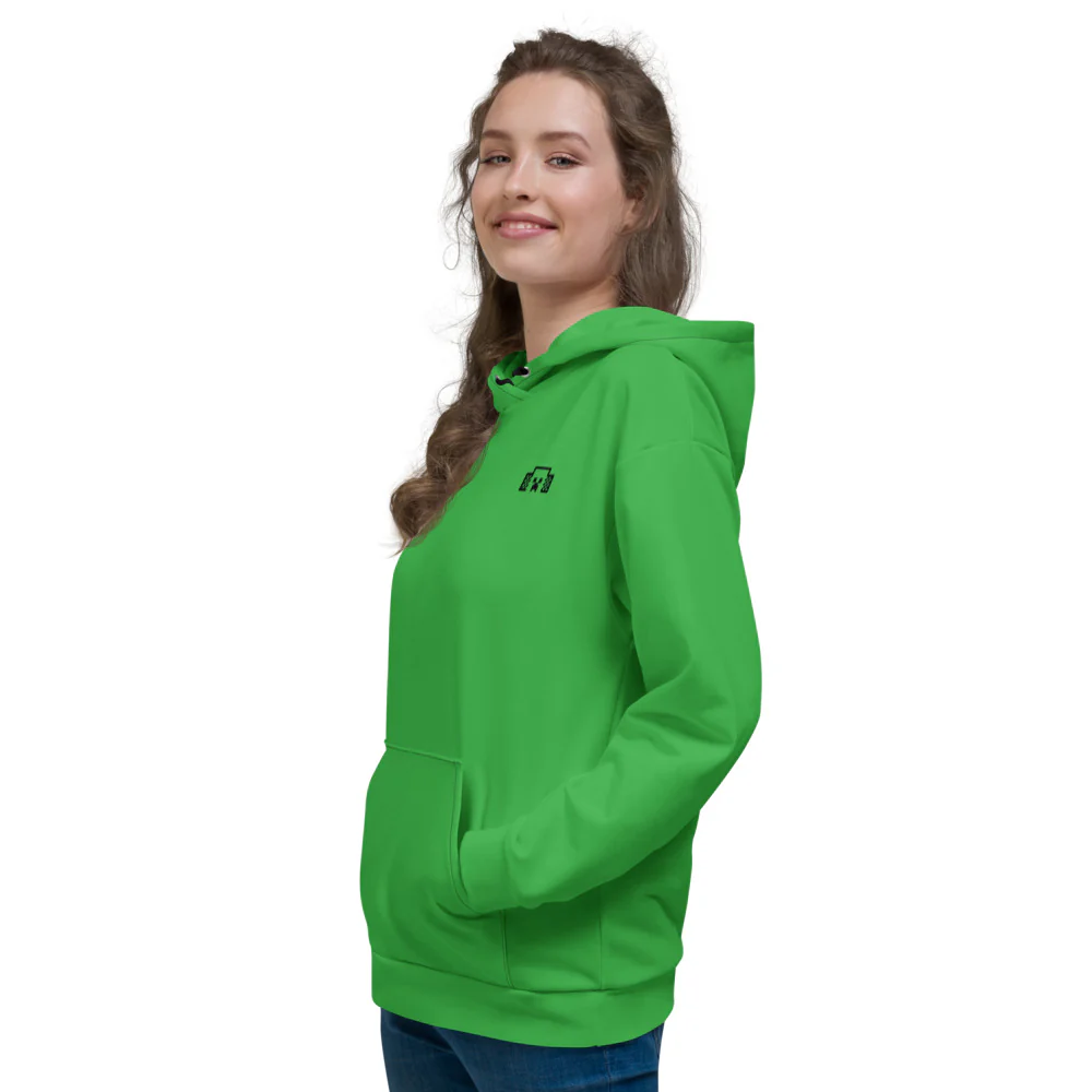 Minecraft Tuned In Green Creeper Adult Hoodie - Image 3