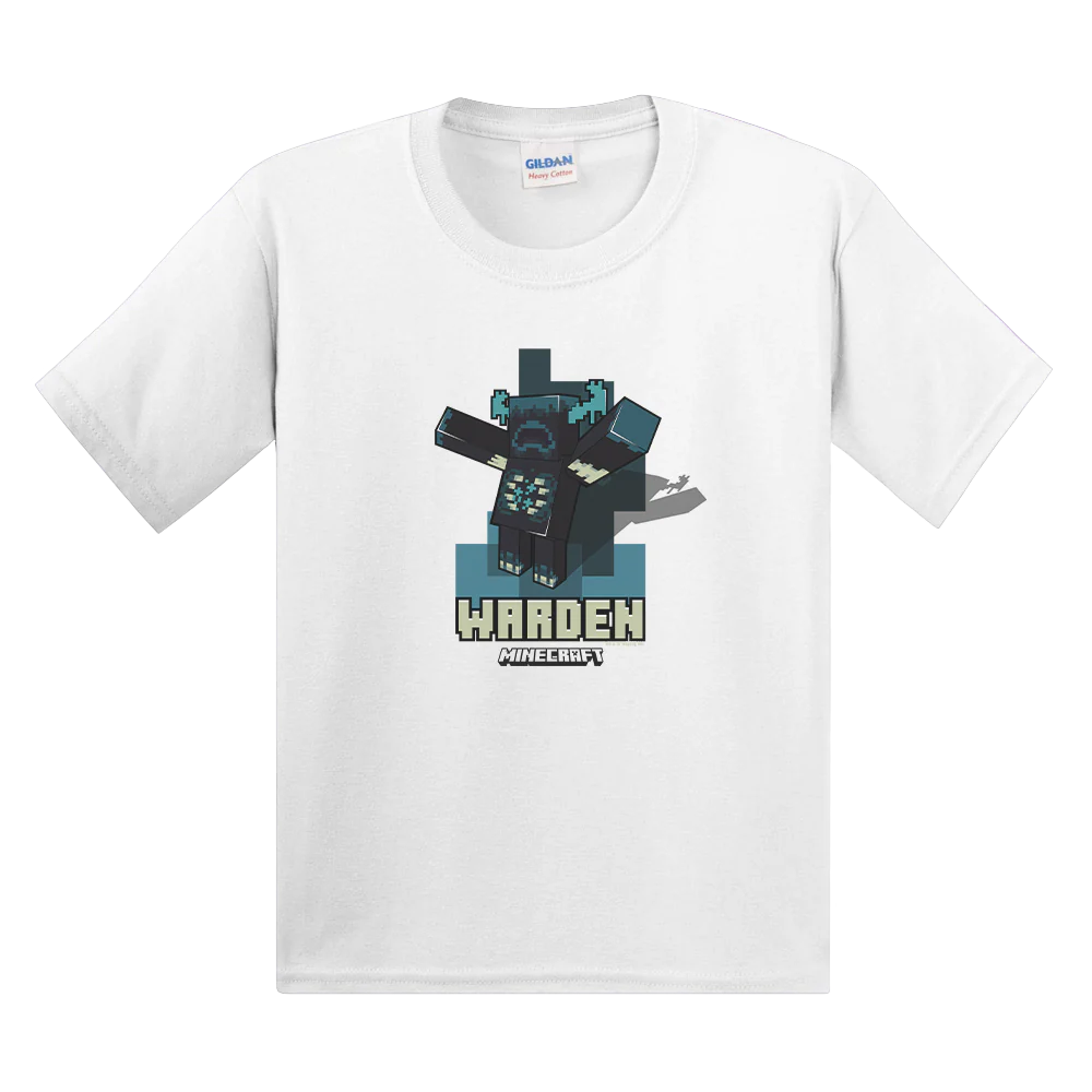 Minecraft Warden Kids T-Shirt - Image 4