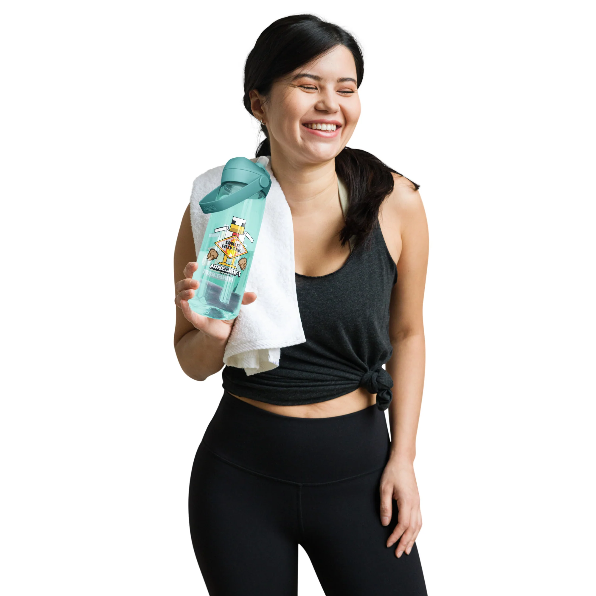 Minecraft Water Bottle Cook It With Fire | CamelBak Thrive® - Image 3