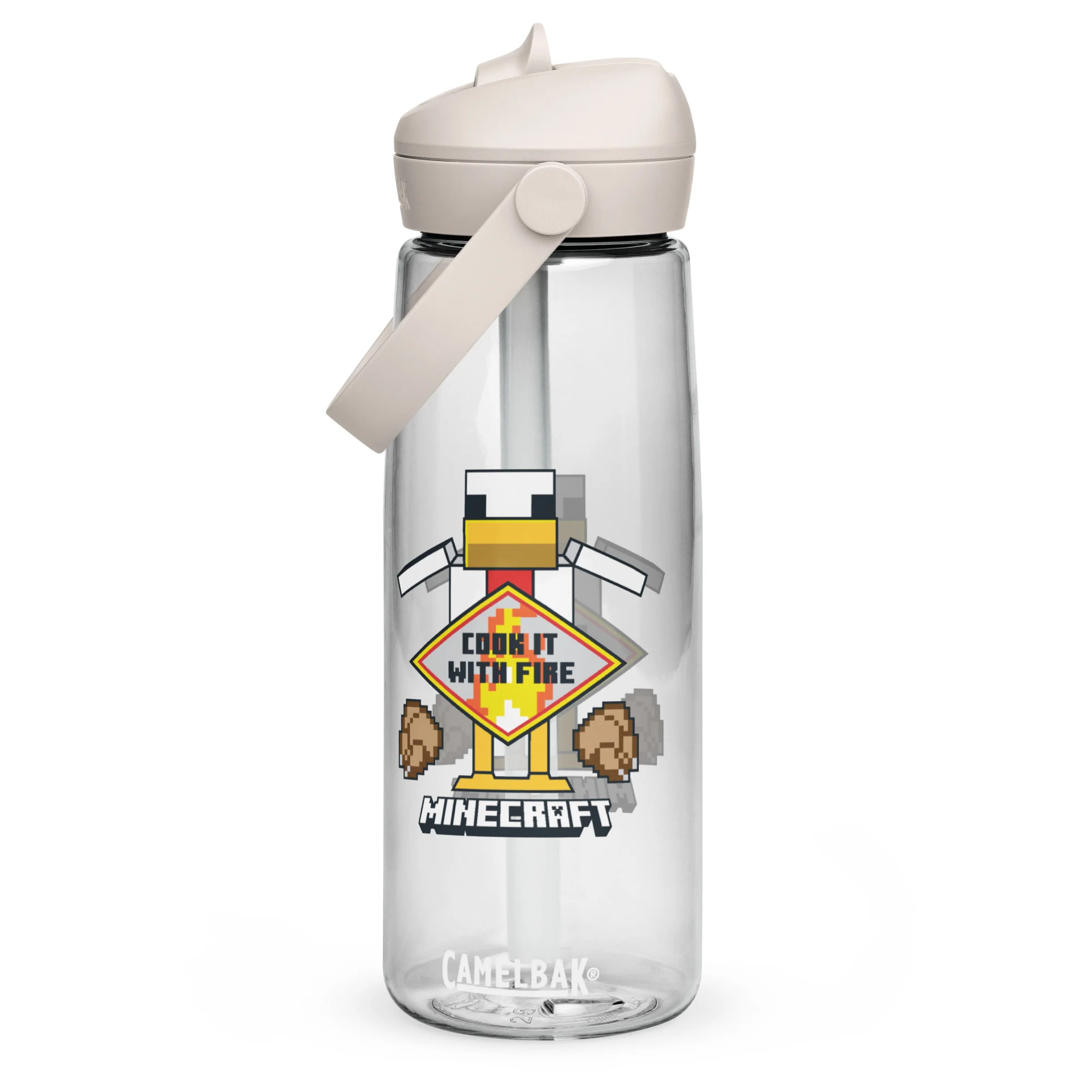 Minecraft Water Bottle Cook It With Fire | CamelBak Thrive® - Image 6