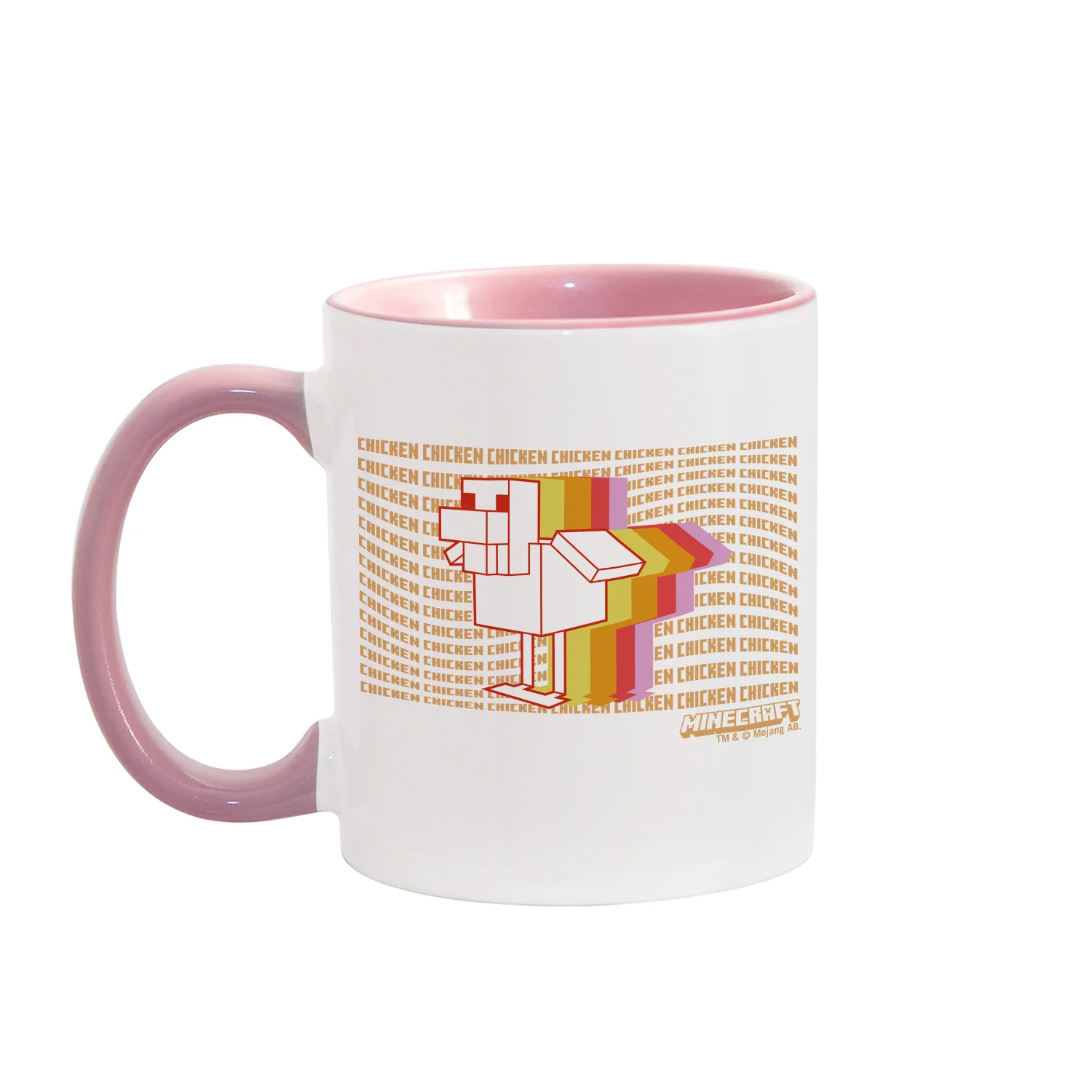 Minecraft Wavy Chicken Two-Tone Mug - Image 3