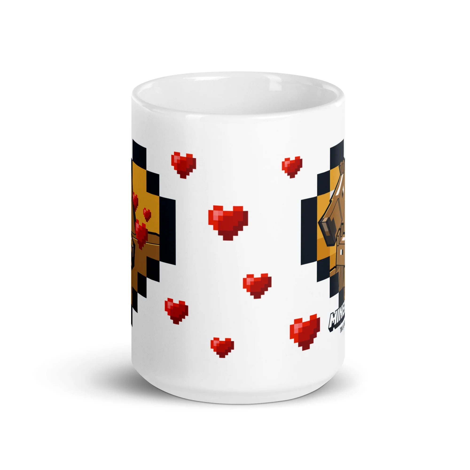 Minecraft White Mug Horse Love - Image 7