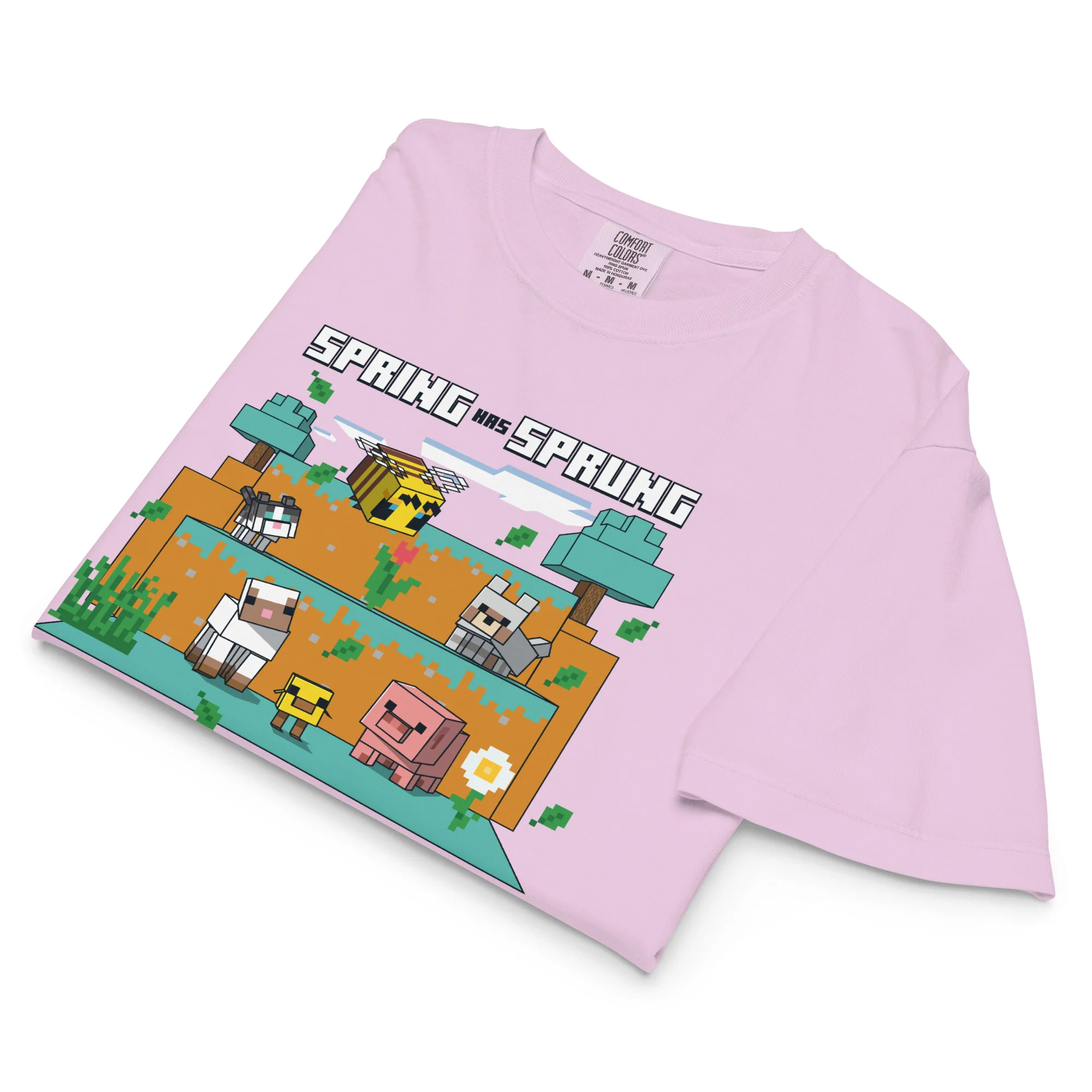 Minecraft Women’s Boxy T-Shirt Spring has Sprung - Image 3